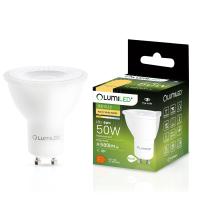Żarówka LED GU10 6W = 50W 580lm 3000K BIAŁA CIEPŁA 36° PREMIUM LUMILED