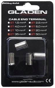 Gladen Cable End- Terminal Z-T-C 10mm² tulejki