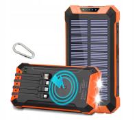 POWERBANK солнечное зарядное устройство 30000MAH 6XUSB фонарик