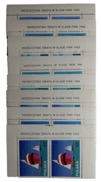 MISTRZOSTWA ŚWIATA W KLASIE FINN Fi 1438-1445 TYTUŁ EMISJI ** K15380