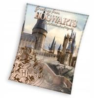 KOC POLAROWY HARRY POTTER 130x160 DZIECIĘCY MŁODZIEŻOWY HOGWART NARZUTA