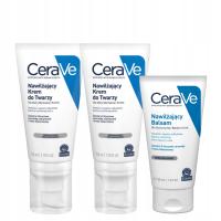 CeraVe увлажняющий крем для лица-для нормальной и сухой кожи 52 мл x2