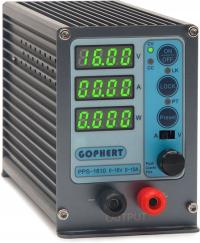 Pps-1610 лабораторный источник питания 0-16V 0-5A 160W регулируемое напряжение Gophert