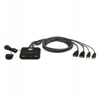 ATEN 2-портовый KVM-переключатель USB FHD HDMI CS22HF