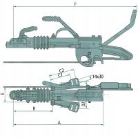 KNOTT опрокидывающее устройство KFG35-D