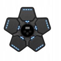 MUSIC BOXING MACHINE ELEKTRONICZNA TARCZA ŚCIENNA BOKSERSKA SPORT CZARNA