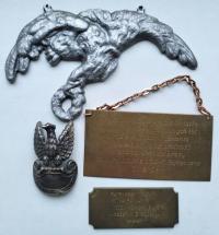 PLAKIETKI ODZNAKI - ZESTAW 4 SZT - CIEKAWE DO ROZPOZNANIA