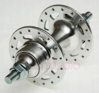 Piasta tylna Fixed Warsaw Eco srebrna 32 otwory