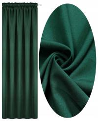 Готовые зубчатые шторы матовые гладкие 140x250 занавески на бутылочной ленте