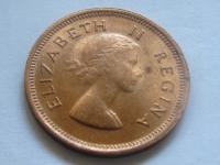 NR794 южноафриканская монета 1/4 Пенни 1953 птицы состояние 1 / 1-