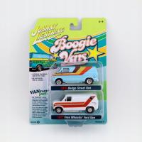 JOHNNY LIGHTNING 1976 Dodge Street Van & 1977 Ford Cruising Van (wersja