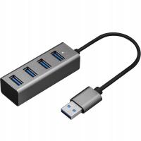 YHB 4300 Metal Hub 4xUSB 3.0 YENKEE uniwersalny