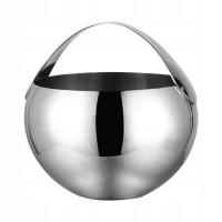 Wiaderko na lód ze stali nierdzewnej chłodziarka do butelek Beverge Tub Bowl Bottle 2L Silver