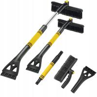 ТЕЛЕСКОПИЧЕСКАЯ ВРАЩАЮЩАЯСЯ ЩЕТКА 360 ГРАДУСОВ ДЛЯ СНЕГА И ЛЬДА