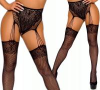 Эротическое Белье Колготки Bodystocking Открытый Шаг Чулки Секс Наряд