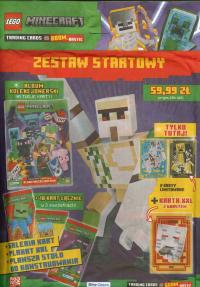 альбом 18 карт 3 ограниченный выпуск LEGO MINECRAFT BOOM-BASTIC стартовый набор