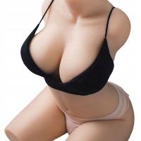 REALISTYCZNY SZTUCZNY TUŁÓW SEX LALKA masturbator z analną pochwą piersi