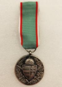 Węgry , Węgierski medal za I WŚ , 1914 - 1918 + Banknot GRATIS