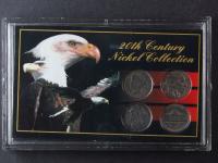 ANK USA 20TH CENTURY NICKEL COLLECTION 5 CENTS 1911 1927 1939 1943