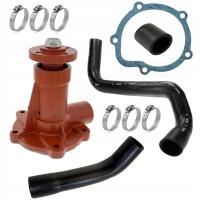 POMPA WODY URSUS C-330 328 Z PIASTĄ ZBROJONYMI WĘŻAMI CHŁODNICY I USZCZELKĄ