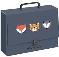 Портфель с ручкой BEBE для мальчика A4 Interdruk