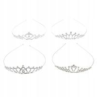 4PCS Kids Crowns Headwear for Home Stage