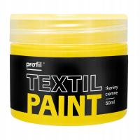 Farby do tkanin metaliczne żółty TEXTIL PAINT