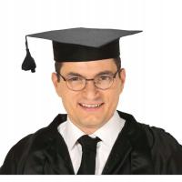 студенческая кепка biret student Black Graduate