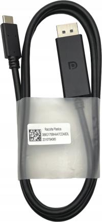 Kabel adapter Dell USB-C DisplayPort DP 5K 4K 60Hz 1m