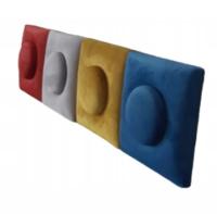 MIĘKKIE TAPICEROWANE PANELE SCIENNE W KSZTAŁCIE KLOCKÓW DLA DZIECI12,5X12,5