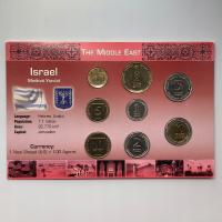 43831. Izrael, set menniczy w oryginalnym opakowaniu (8 monet)