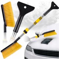 Щетка-скребок 75см, алюминиевая мягкая ручка