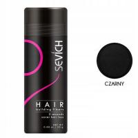 Mikrowłókna do Zagęszczania Włosów Sevich - 25g - CZARNY
