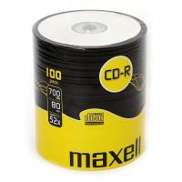 Компакт-диск Maxell CD-R 700 МБ 100 шт. шпиндель