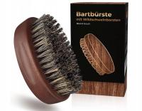 Niemicki KARTACZ DO BRODY Szczotka z Włosia Dzika drewno orzechowe