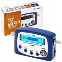 HD LCD СПУТНИКОВЫЙ ИЗМЕРИТЕЛЬ УРОВНЯ СИГНАЛА DSF02
