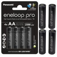 Перезаряжаемые батареи ENELOOP Pro R6/AA 2500mAh 4 шт экологичная упаковка