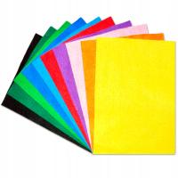 Filc ozdobny dekoracyjny A5 - Zestaw filców mix 10 kolorów