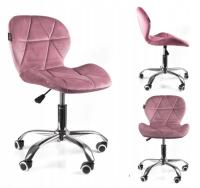 Krzesło Jumi 46 x 52 x 85 cm różowy