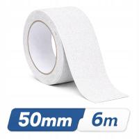 TAŚMA ANTYPOŚLIZGOWA BEZBARWNA 50mm SCHODY PŁYTKI KAFLE POLSKA MARKA