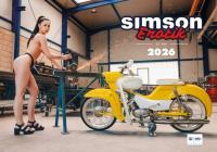 Kalendarz ścienny 2026 Simson Erotik prezent
