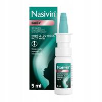 Nasivin Baby, 0,1 mg/ml, krople do nosa, 5 ml