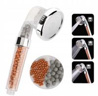 SŁUCHAWKA PRYSZNICOWA Z FILTREM SPA PODRĘCZNYGŁOWICA PRYSZNICOWA 3 TRYB