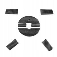 Шт. Отделка рулевого колеса декор кнопка крышка наклейка волокна