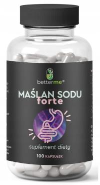 BetterMe Maślan Sodu Forte 770 mg 100kapsułek