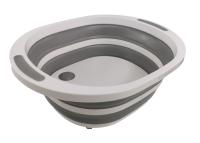 Складная силиконовая чаша для слива разделочная доска туристическая раковина 3в1