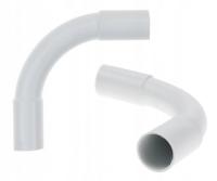 KOLANKO DWUKIELICHOWE KIELICHOWE DO RUR 20mm SZARE SZTYWNE 1SZT