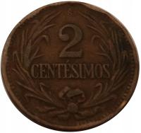 [D00042] Urugwaj 2 centesimos 1944