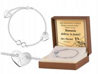 925 бесконечность серебряный браслет с гравировкой женский подарок для мамы
