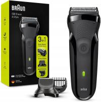 Прецизионная мужская электробритва, триммер BRAUN 300BT 3in1 Black